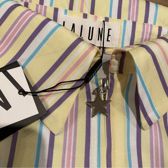 LA LUNE vintage mixed stripe Women’s 2 piece Set - Picture 4 of 10